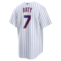 New York Mets Brett Baty Nike White Home Replica Jersey