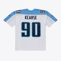 Tennessee Titans Jevon Kearse Mitchell & Ness White Retired Legacy Replica Player Jersey