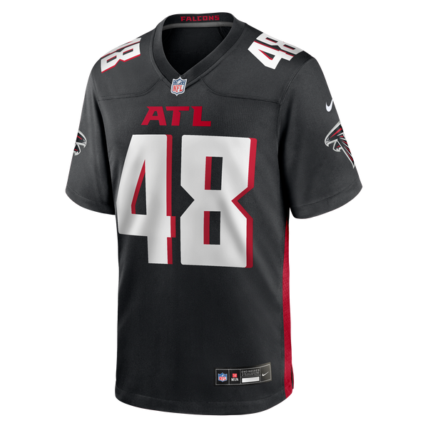 Atlanta Falcons Bralen Trice Nike Black Team Game Jersey