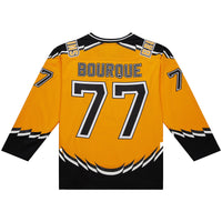 Boston Bruins Ray Bourque Mitchell & Ness Gold Big & Tall 1996-97 Blue Line 2.0 Jersey