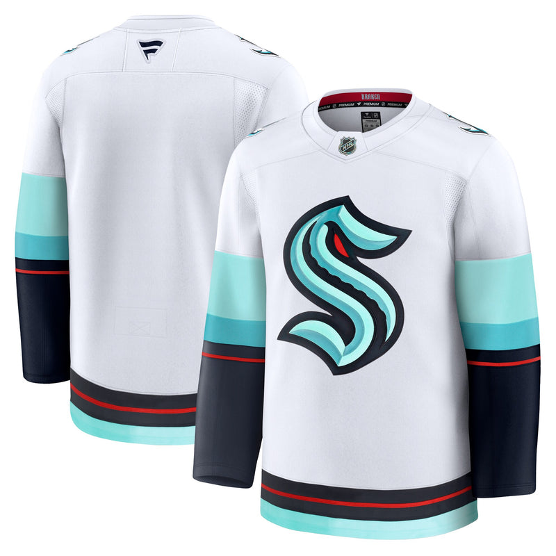 Seattle Kraken Fanatics White Away Premium Jersey