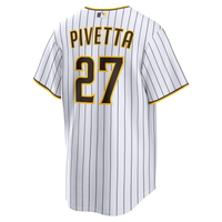 San Diego Padres Nick Pivetta Nike White Home Replica Jersey
