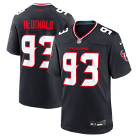 Houston Texans Kayden McDonald Nike Navy Team Game Jersey