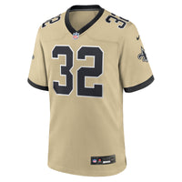 New Orleans Saints Tyrann Mathieu Nike Gold Gameday Golds Alternate Game Player Jersey
