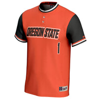 #1 Oregon State Beavers GameDay Greats Softball Fashion Jersey - Orange