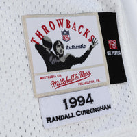 Philadelphia Eagles 1994 Randall Cunningham Mitchell & Ness White Authentic Throwback Retired Player Jersey