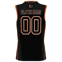 Miami Hurricanes GameDay Greats NIL Pick-A-Player Lightweight Basketball Jersey - Black