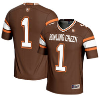 #1 Bowling Green St. Falcons GameDay Greats Endzone Football Jersey - Brown