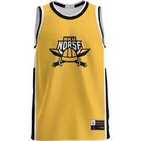 Northern Kentucky University Norse GameDay Greats Lightweight Basketball Jersey - Gold