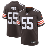 Cleveland Browns Spencer Fano Nike Brown 2026 NFL Draft First Round Pick No. 9 Team Game Jersey