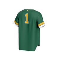 William & Mary Tribe GameDay Greats Pick-A-Player Baseball Fashion Jersey - Green