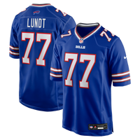 Buffalo Bills Chase Lundt Nike Royal Team Game Jersey