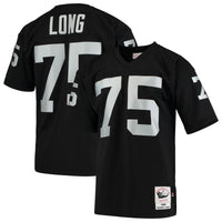Las Vegas Raiders 1983 Howie Long Mitchell & Ness Black Authentic Throwback Retired Player Jersey
