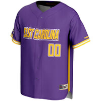 ECU Pirates GameDay Greats NIL Pick-A-Player Lightweight Baseball Jersey - Purple