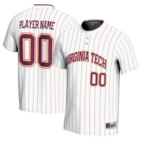 Virginia Tech Hokies GameDay Greats NIL Pick-A-Player Lightweight Softball Jersey - White