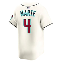 Arizona Diamondbacks Ketel Marte Nike Cream Home Limited Player Jersey