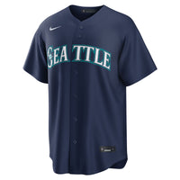 Seattle Mariners Nike Navy Road Replica Jersey