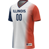 Illinois Fighting Illini GameDay Greats Pick-A-Player NIL Lightweight Soccer Jersey - White