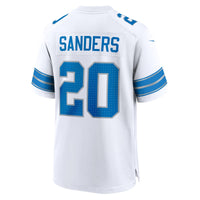 Detroit Lions Barry Sanders Nike White Retired Player Game Jersey