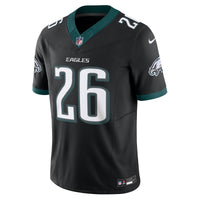 Philadelphia Eagles Saquon Barkley Nike Black Vapor F.U.S.E. Limited Jersey