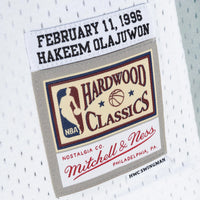 NBA Mitchell & Ness Hakeem Olajuwon 1996 Swingman Authentic Jersey All-Star - White