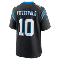 Carolina Panthers Ryan Fitzgerald Nike Black Team Game Jersey