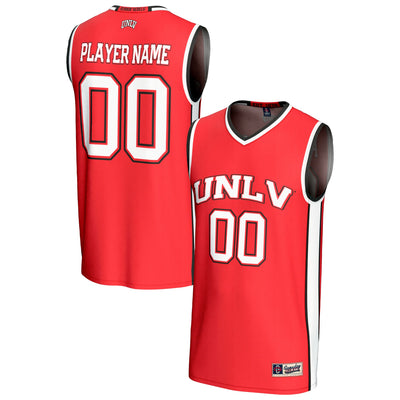 UNLV Rebels GameDay Greats Basketball NIL Pick-A-Player Lightweight Basketball Fashion Jersey - Scarlet