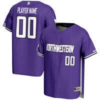 Northwestern Wildcats GameDay Greats NIL Pick-A-Player Lightweight Baseball Jersey - Purple