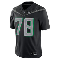 Gernorris Wilson Oregon Ducks Nike Home Game Jersey - Black