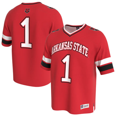 Arkansas State Red Wolves GameDay Greats Lightweight Collegiate Football Fashion Jersey - Scarlet