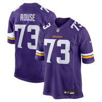 Minnesota Vikings Walter Rouse Nike Purple Team Game Jersey
