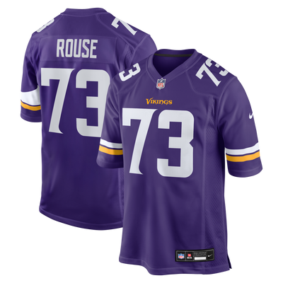 Minnesota Vikings Walter Rouse Nike Purple Team Game Jersey