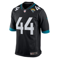 Jacksonville Jaguars Travon Walker Nike Black Player Game Jersey