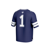 #1 BYU Cougars GameDay Greats Collegiate Football Fashion Jersey - Navy