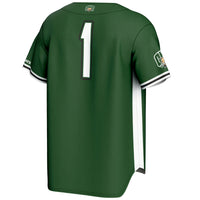 #1 Ohio Bobcats GameDay Greats Lightweight Baseball Fashion Jersey - Green