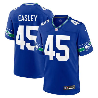 Seattle Seahawks Kenny Easley Nike Royal Retired Player Alternate Game Jersey
