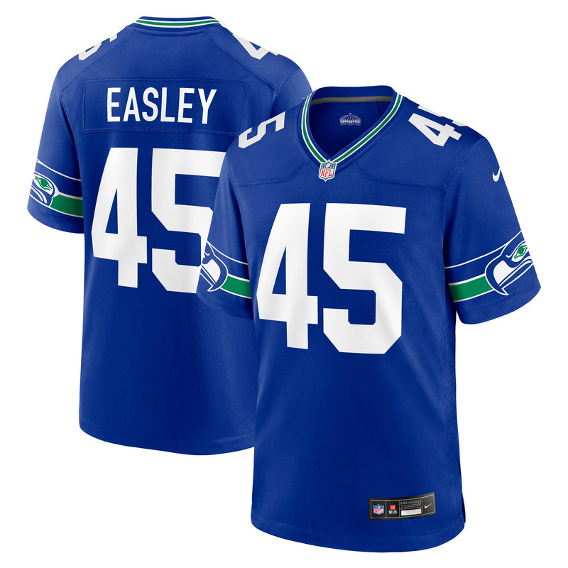 Seattle Seahawks Kenny Easley Nike Royal Retired Player Alternate Game Jersey