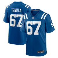 Indianapolis Colts Luke Tenuta Nike Royal Team Game Jersey