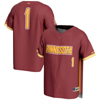 #1 Minnesota Golden Gophers GameDay Greats Lightweight Baseball Jersey - Maroon