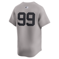 New York Yankees Aaron Judge Nike Gray Road Limited Player Jersey