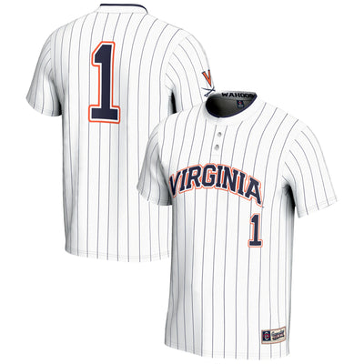 #1 Virginia Cavaliers GameDay Greats Lightweight Softball Jersey - White