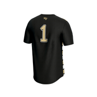 #1 Wake Forest Demon Deacons GameDay Greats Lightweight Soccer Fashion Jersey - Black