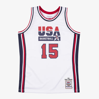 USA Basketball Mitchell & Ness Authentic Jersey Magic Johnson 1992