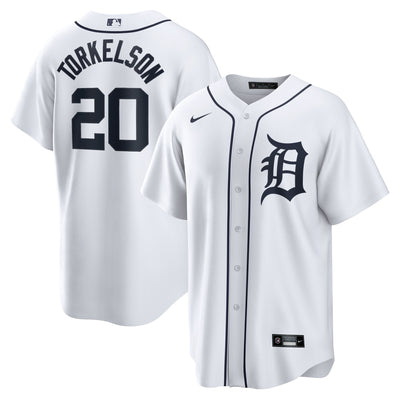 Detroit Tigers Spencer Torkelson Nike White Home Replica Jersey