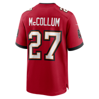 Tampa Bay Buccaneers Zyon McCollum Nike Red Game Player Jersey