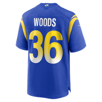 Los Angeles Rams Charles Woods Nike Royal Game Jersey