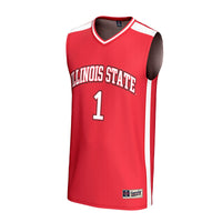 #1 Illinois State Redbirds GameDay Greats Lightweight Collegiate Basketball Fashion Jersey - Red
