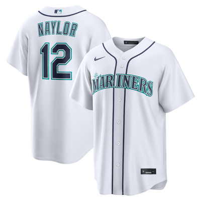 Seattle Mariners Josh Naylor Nike White Home Replica Jersey