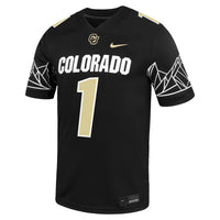 Colorado Buffaloes Nike Untouchable Game Jersey - Black