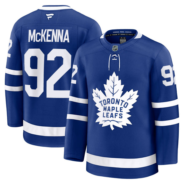 Toronto Maple Leafs Gavin McKenna Fanatics Blue Home Premium Jersey